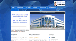 Desktop Screenshot of pkrandassociatesllp.com